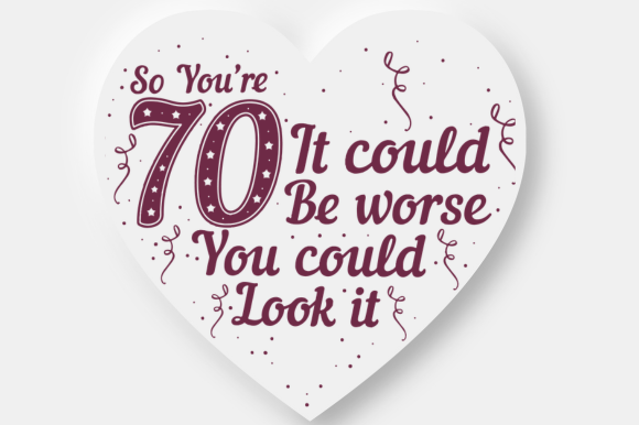 70th Birthday Card for Mum Dad