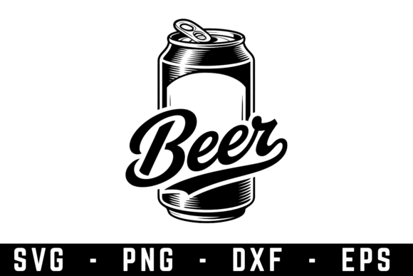 Beer Svg Cut File: A Graphic Asset for Crafts and Branding