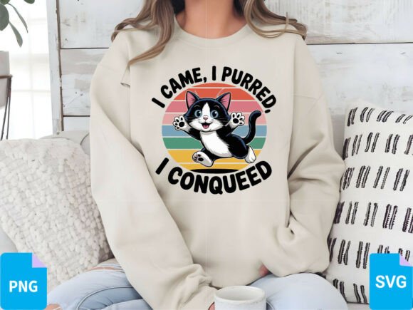 Cat T-Shirt Design Graphics for Branding and Marketing