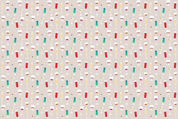 Cocktail Clipart Bundle Set Graphics