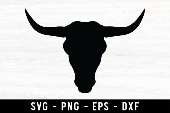 Cow Skull Svg Cut File for Crafts and Graphics