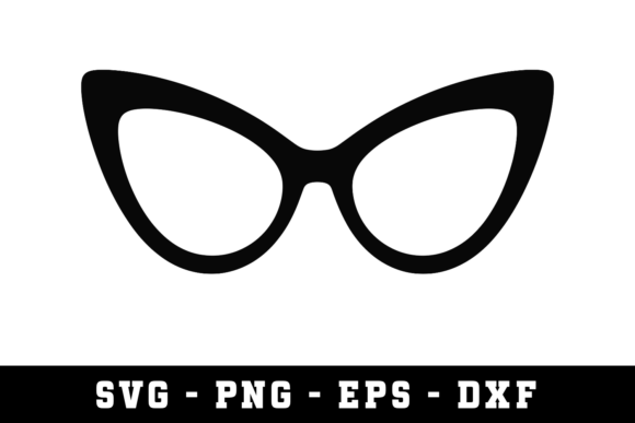 Fancy Eyeglasses Svg Graphics for Crafts