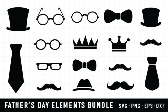 Father’s Day Graphic Elements Bundle