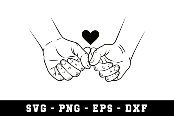 Handshake Svg Cut File for Crafts and Graphics