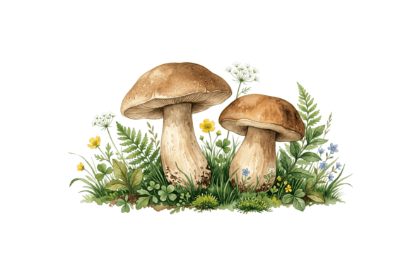 Mashrooms Png Cut File Png Clipart