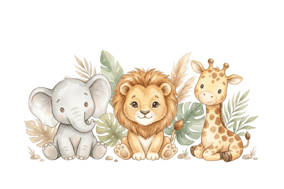 Safari Graphics for Crafts