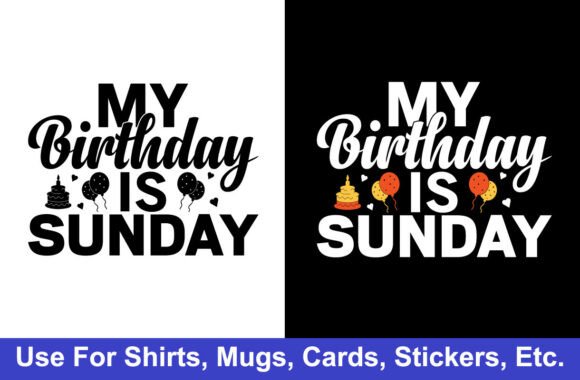 Sunday Shirt Graphics for T-Shirt Designs